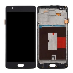 Touch+Display+Frame OnePlus 3/3T Preto Touch+Display+Frame OnePlus 3/3T Preto